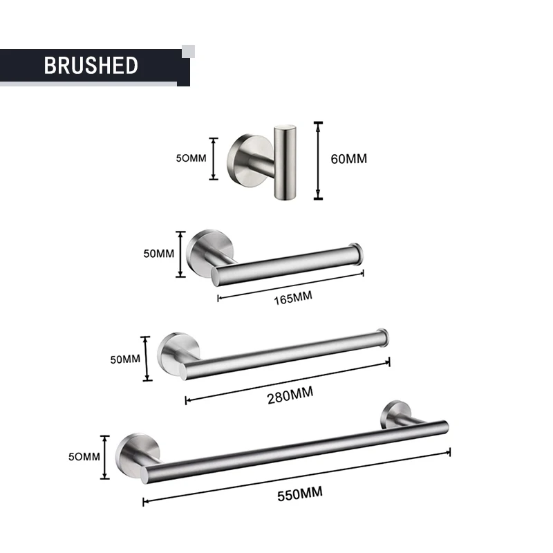 Brushed 4 PCS Set