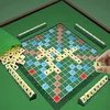 2-4 People English Spelling Solitaire Box Alphabet Chess Educational Toys Travel English Alphabet Scrabble Puzzle Board Game 2
