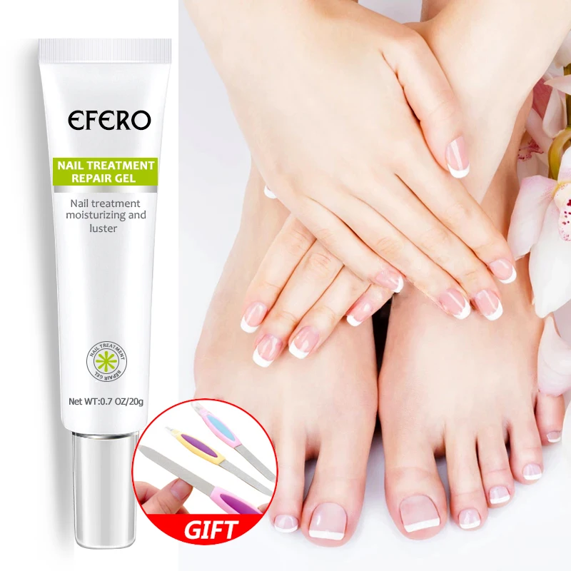 EFERO Fungal Nail Treatment Serum Onychomycosis Paronychia Anti-Fungal Infection Toe Foot Fungus Repair Essence |