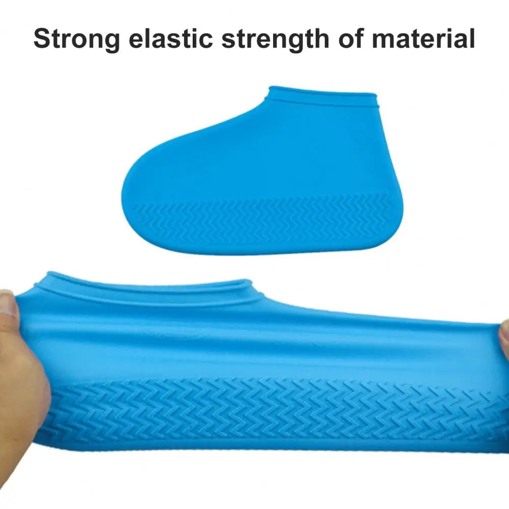 

Flexible Unisex Waterproof Elastic Silicone Shoes Protectors Outdoor Rainy Boots Outdoor Shoes Covers Sneakers Protector