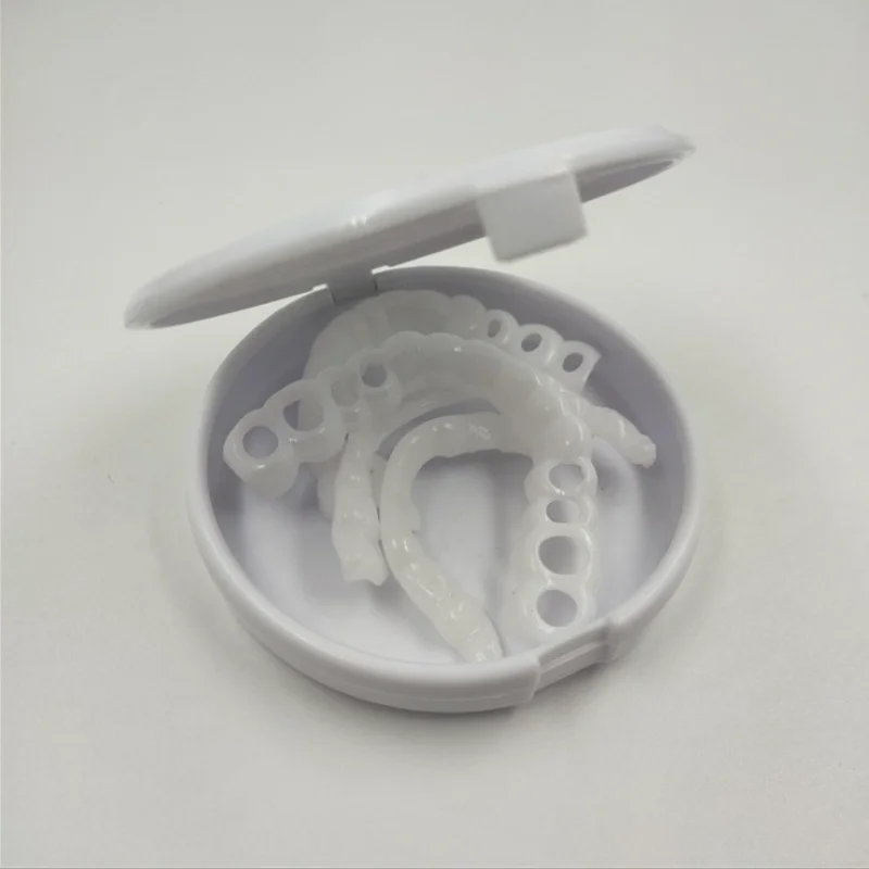 Silicone braces upper teeth lower teeth braces simulation braces smile