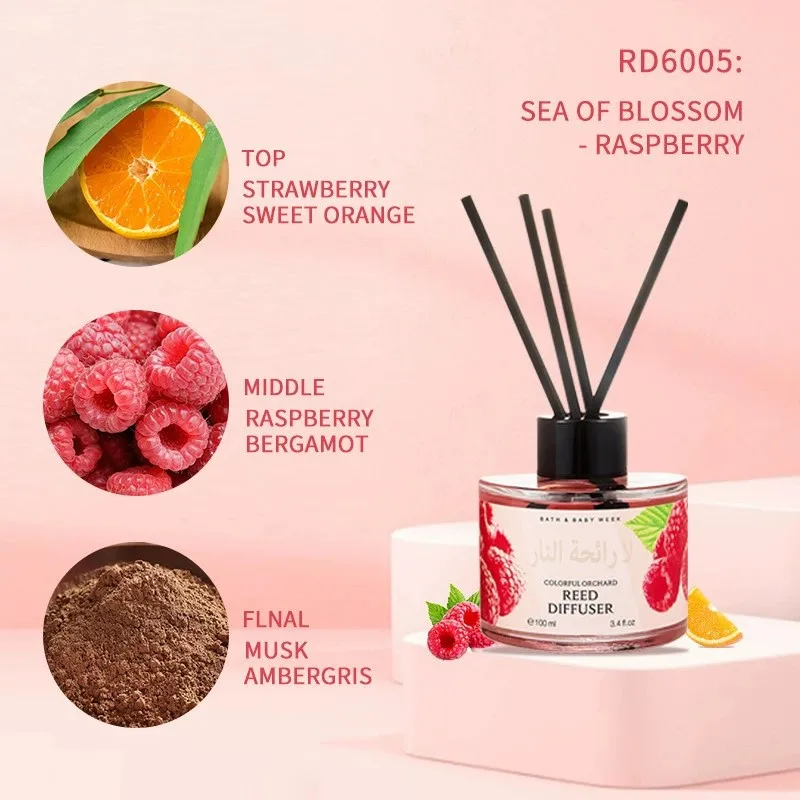 100 مللي زيت عطري عديم اللهب زيت عطري لافندر روز م...