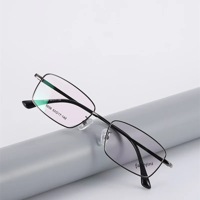 

Memory Alloy Business Men Optical Eyeglasses Frames Full Rim Unisex Spectacle Frame Ultra Light Myopia Presbyopia Eyewears