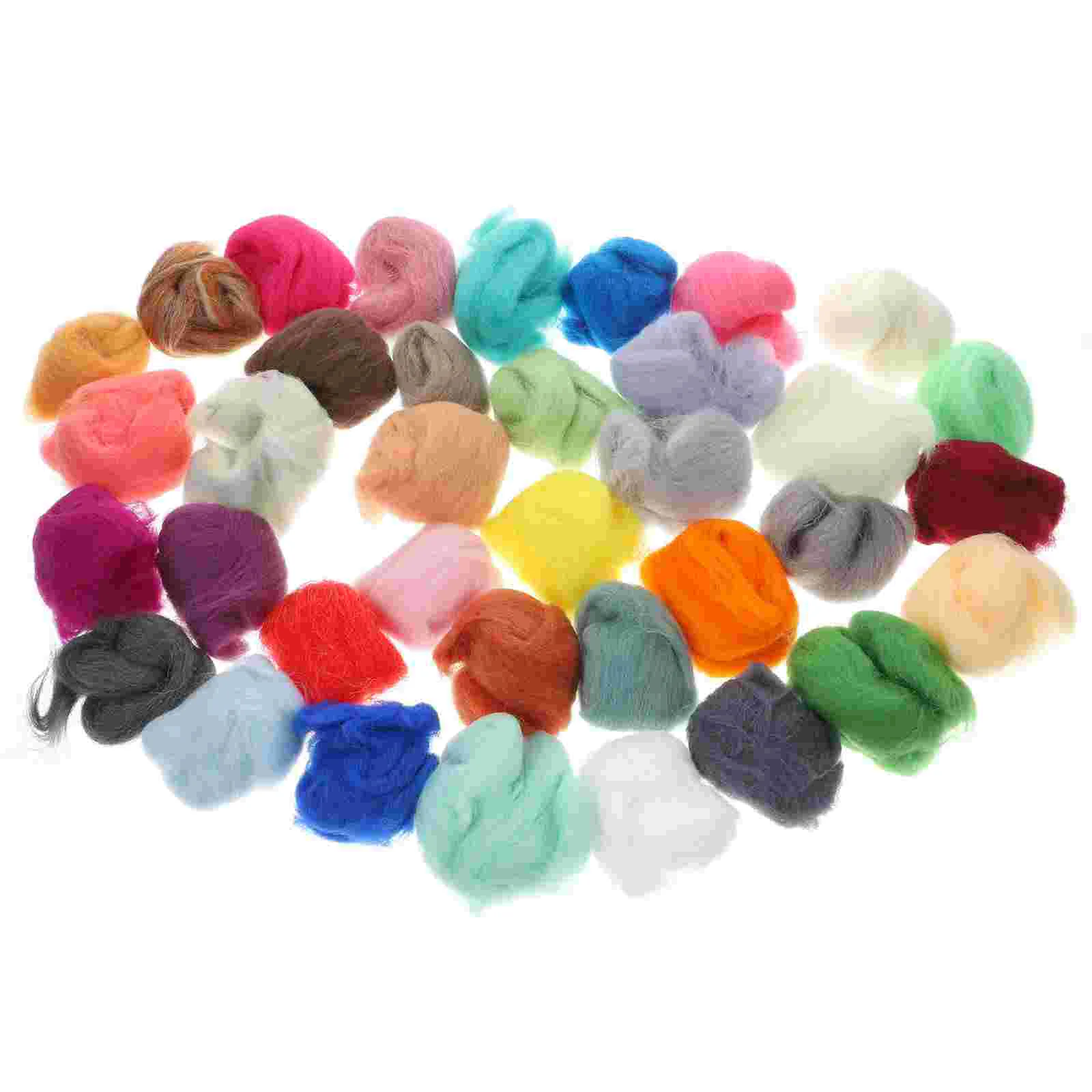 

Artibetter Diy Kits Wool Roving Felting Wool Fibre Wool Yarn Roving Diy Craft Needle Felting Hand Spinnin Needle Hand