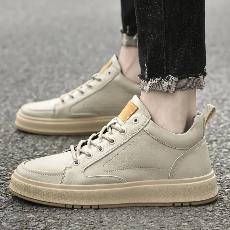 Elevator shoes for man height increase 8cm 6cm luxury brand sneaker genuine leather men's hidden heels casual shoe increasing 4