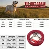 Sf15ed0071f7144a7b478632f9b162d5eY.png High Quality 5mm*3m Lengthen Steel Wire Dogs Rope Chain Durable Double-end Dogs Leash Cable Dual Heads Metal Hooks Pet Supplies