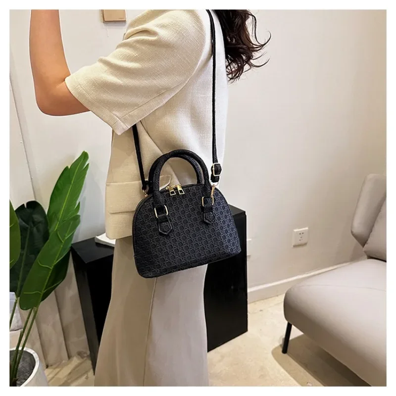 New Simple Casual Armpit Crossbody Bag Shell Fashion Luxury Brand Shoulder Bag Trend Women's Handbag Crossbody Shoulder Bag