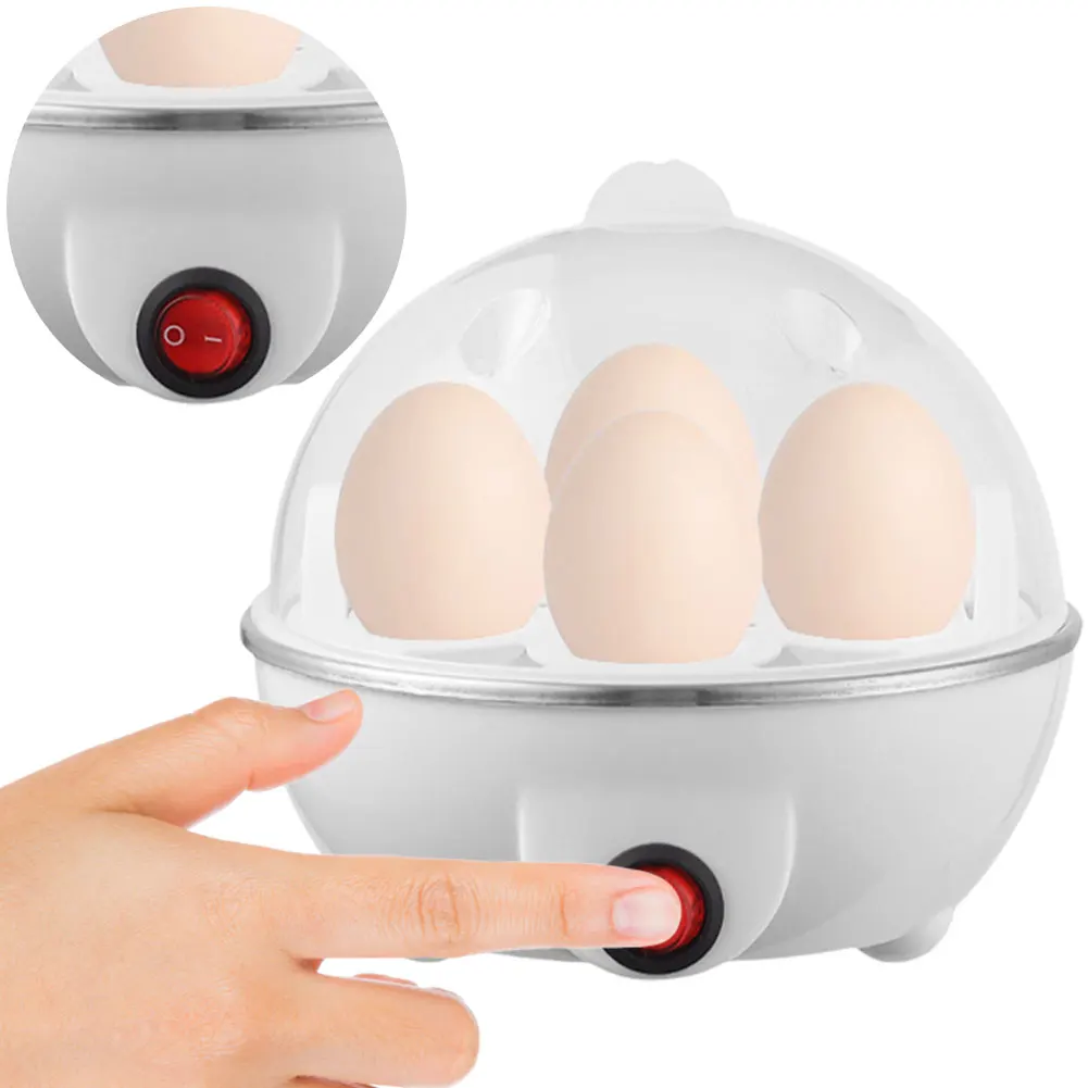 Egg Cooker Auto Shut-Off Boiled Egg Machine Multi-Functional Smart Egg Maker Electric Egg Boiler for Home Kitchen 2