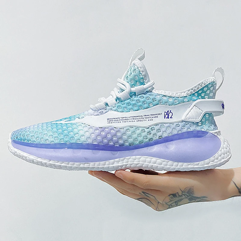 2022 Men's New Fashion Sneakers Summer Breathable Casual Shoes Tennis Sports Comfortable Running