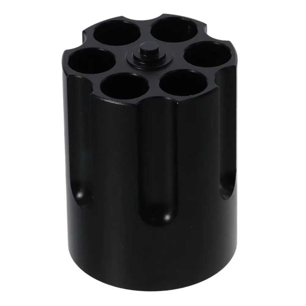 Soccer Pen Holder Creative Gun Cylinder Shaped Multifunctional Metal Storage Box Portable Pencil Stand Painting Brush Pen Hole 3