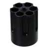 Soccer Pen Holder Creative Gun Cylinder Shaped Multifunctional Metal Storage Box Portable Pencil Stand Painting Brush Pen Hole 3