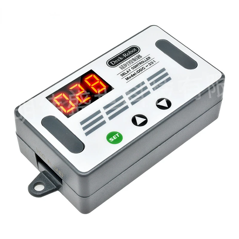 

DDC-331 DC 12V Delay Timer Cycle Relay Digital LED Delay Relay Switch Trigger Programmable Module with Case for Car Auto