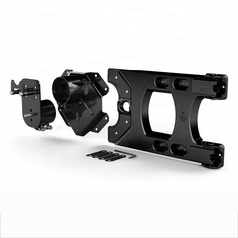 For Jeep Wrangler JK 2007 2008-2017 Rear Door Hinge Band Spare Tire Bracket for jeep wrangler jl 2018 unlimited spare tire delete license plate relocation kit