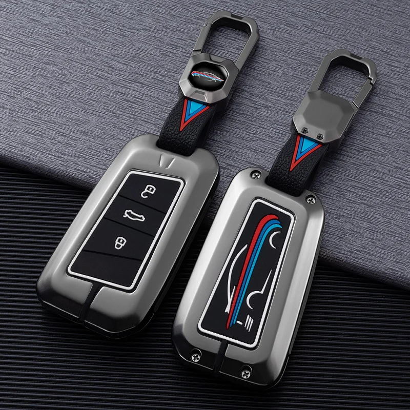 

Car Smart Key Case Protective Cover For Volkswagen VW Magotan Passat B8 Golf For Skoda Superb A7 Accessories Holder Shell