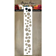 

2022 Spring Slimline Bubble Border Metal Cutting Dies Diy Craft Wax Paper Greeting Card Scrapbooking Decoration Embossing Molds