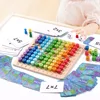 Multiplication Board Game Wooden Montessori Kids Learning Educational Toys Math Counting Hundred Board Interactive Thinking 3
