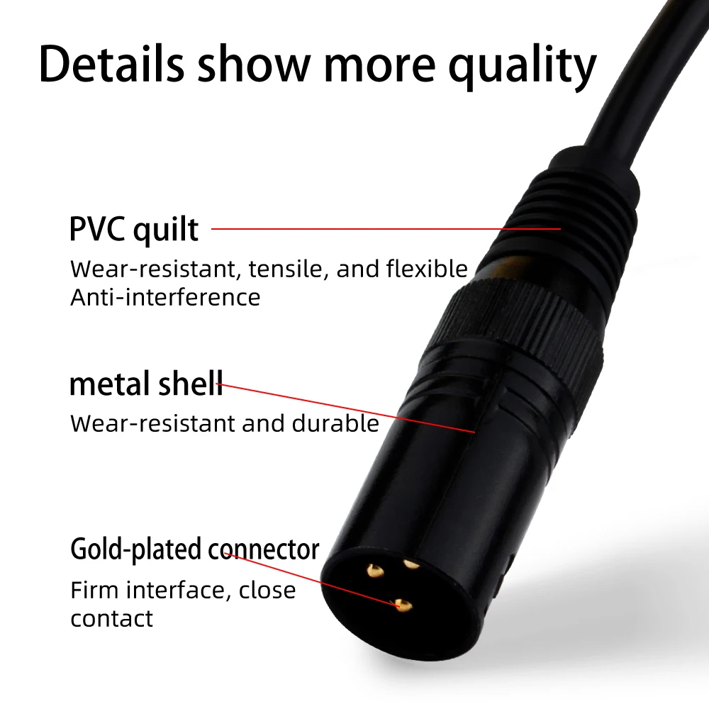 Hifi RCA-XLR  ̺ AV ű- ǰ 4N OFC RCA Male-XLR Male ̺, Xlr  ̺