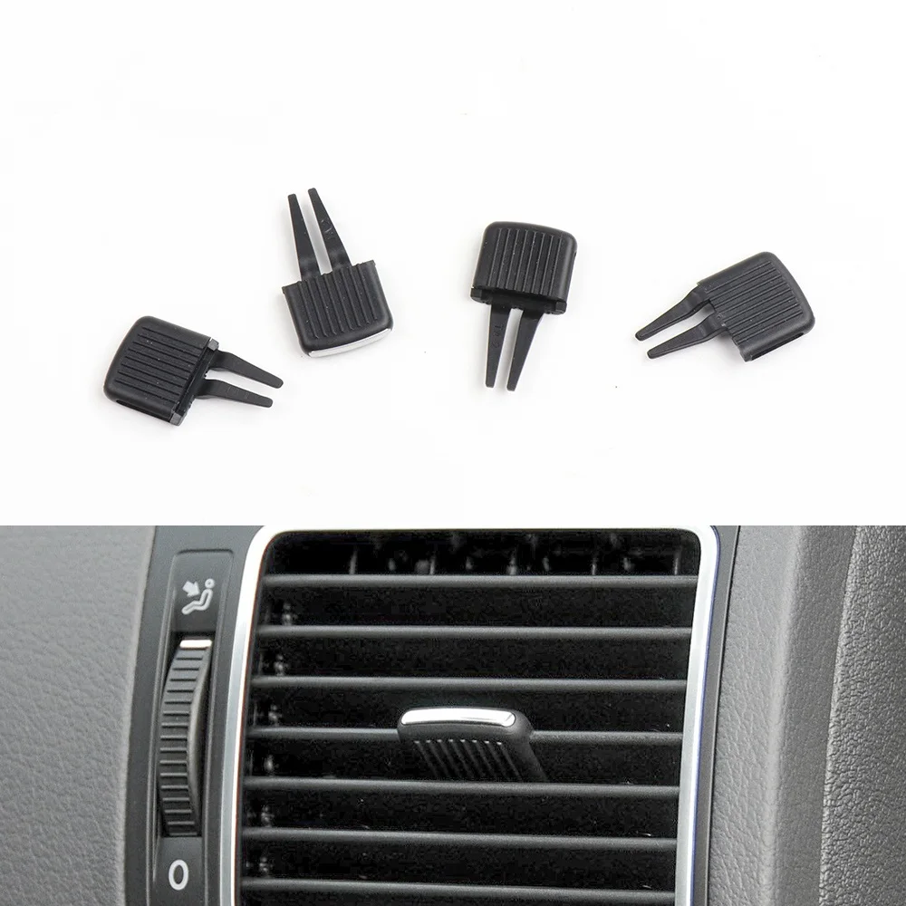 

For VW Touran 05-15 Car Left/Right Front Air Conditioning AC Vent Grille Clip Adjustable Slider 1TD819703A-MZ 1TD819728A-MX