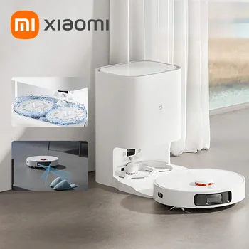 XIAOMI MIJIA Self Vacuum Cleaners Robot Mop 2 Pro Smart Dust Collection For Home Cleaner Auto Empty Dock 4000PA Cyclone Suction