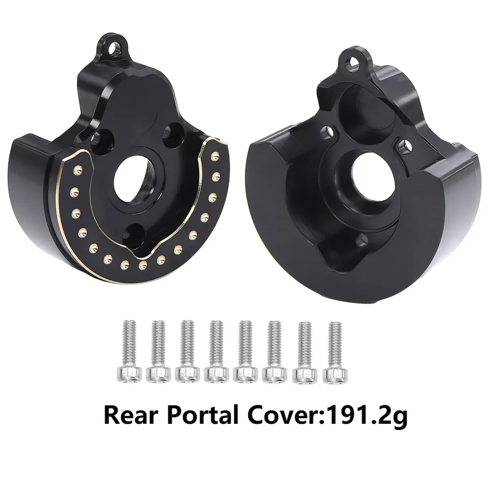 フロントおよびリアポータルアクスルブラスナックルカバーウェイト 1