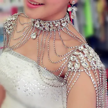 Rhinestone Shoulder Chain Jewellery 4