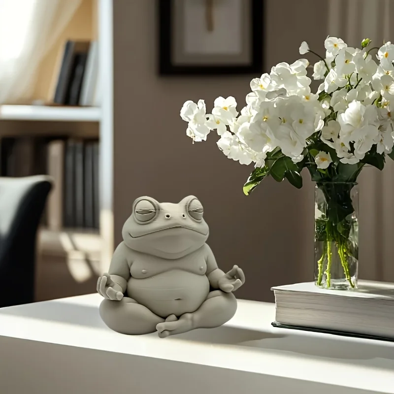 Chubby Zen Frog Decor 2