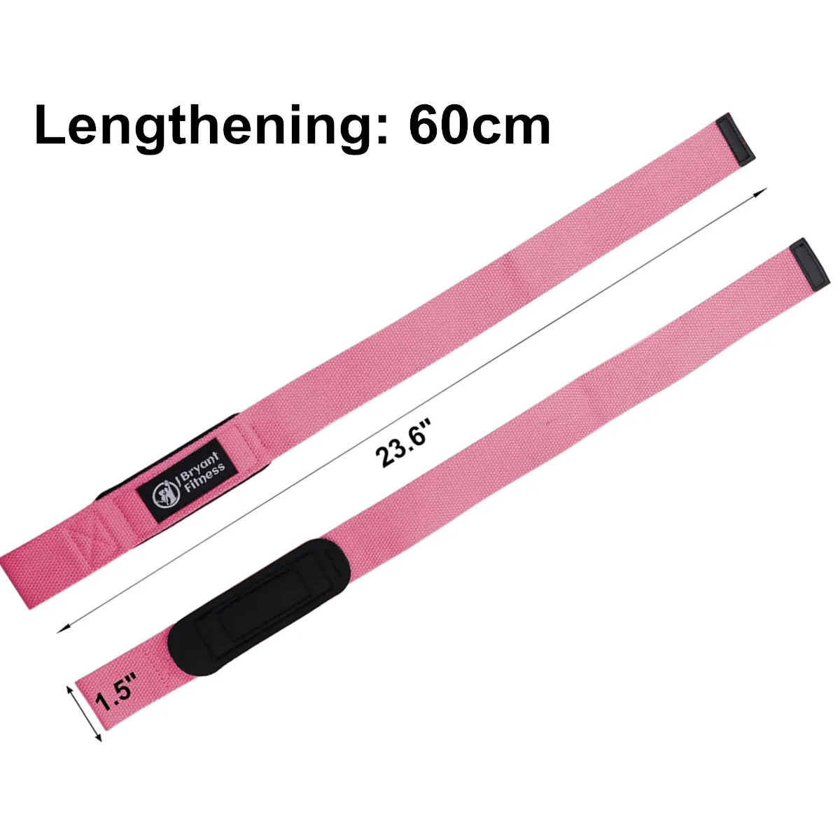 Weight Lifting Straps Increased 24 Inches Length Wrist Straps for Weightlifting Workouts Deadlifting Strength Training 2
