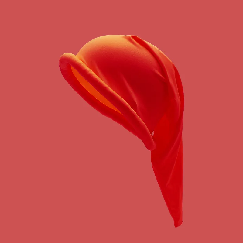 Déguisement Gnome Carnaval Chapeau Nain Gnome Adulte - Bonnet Pointu Elfe Feutre Carnaval Déguisement Chapeau Nain Adulte Costumé