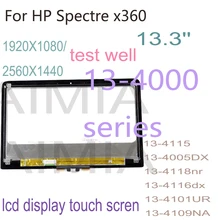 

13.3'' LCD For HP Spectre x360 13-4000 series 13-4115 13-4005DX 13-4118nr 13-4116dx 13-4101UR 13-4109NA LCD Display Touch Screen