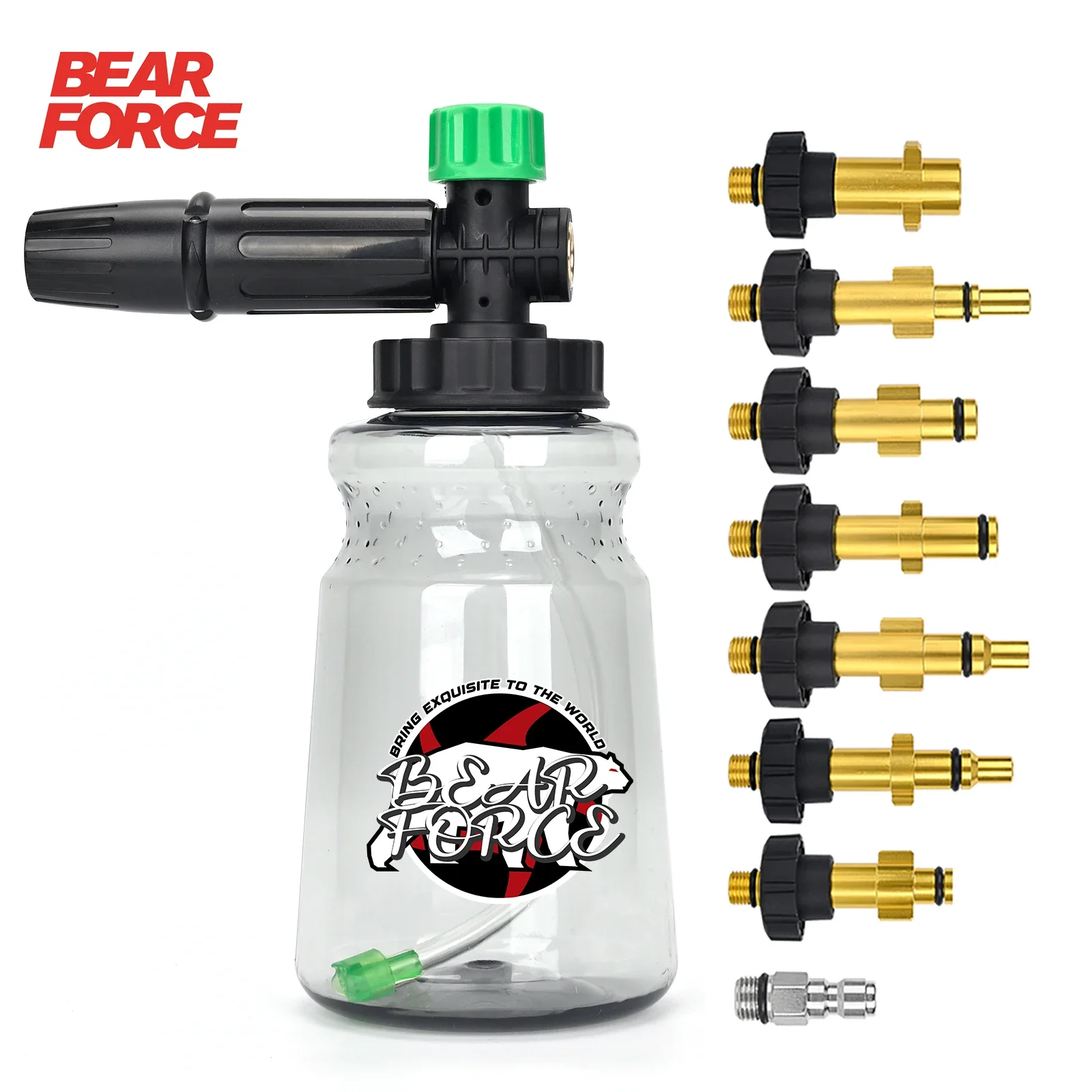 غسالة الضغط رغوة انس فوهة رغوة غسيل السيارات صانع...