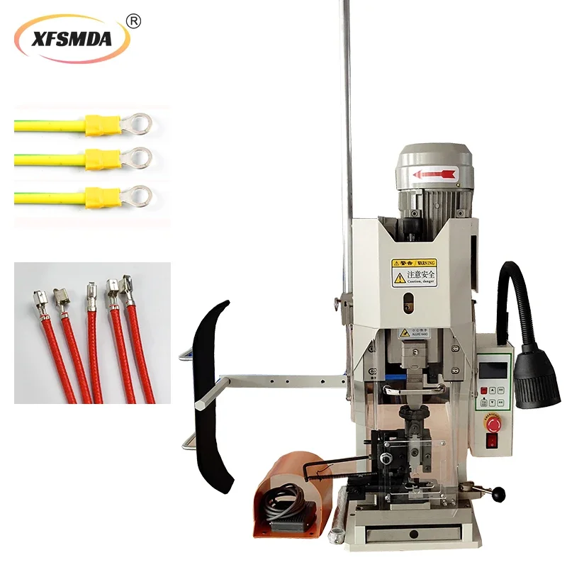 

220V Bellow AWG12 3.3mm Square Or Less European Terminal Crimping Machine 2t European Connection Applicator Crimping Machine