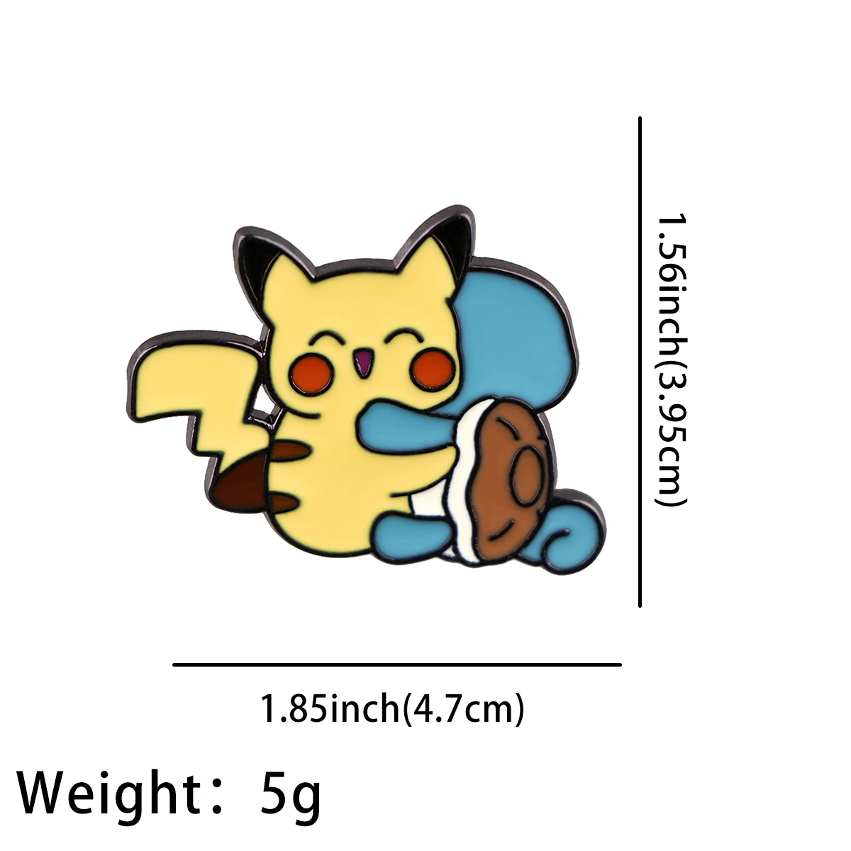 Enamel Pins Gengar Anime Pocket Monster Clothing Backpack Lapel Badges Fashion Jewelry Accessories Gifts