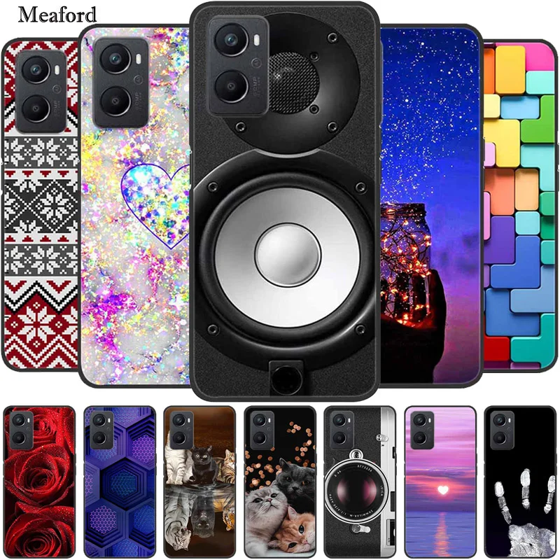 For Oppo A57 5g Case Luxury Tpu Soft Back Cover Case For Oppo A 57 5g