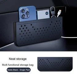 Vehicle Interior Multifunctional Mesh Pocket Organizer Bag (Black)