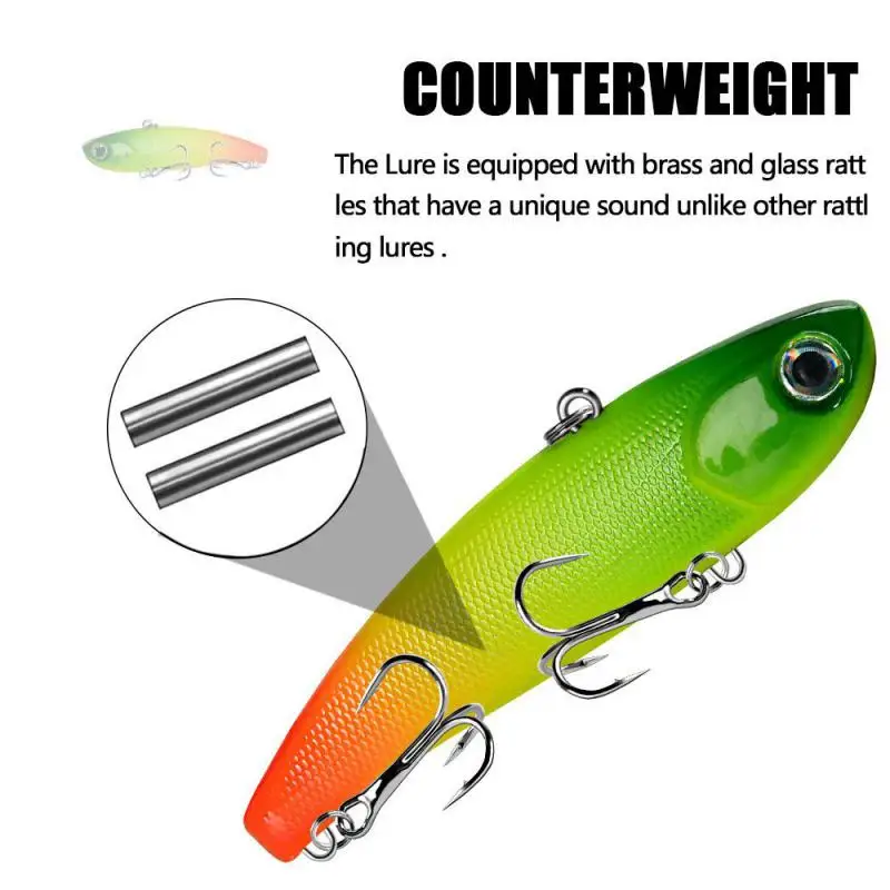 

Submerged Bionic Lure Vib Lure Luya Fake Bait Vib Hard Bait Luya Bait Bionic Bait Lure Fishing Gear