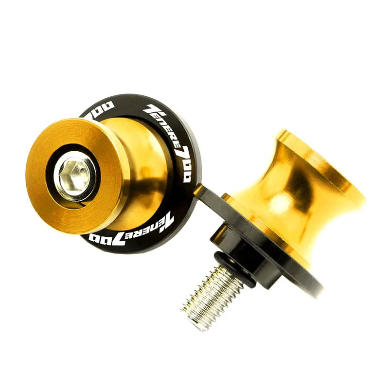 Enhanced Product Title: Premium CNC Motorcycle Swingarm Spools Slider Stand Screws - 6MM Bolts