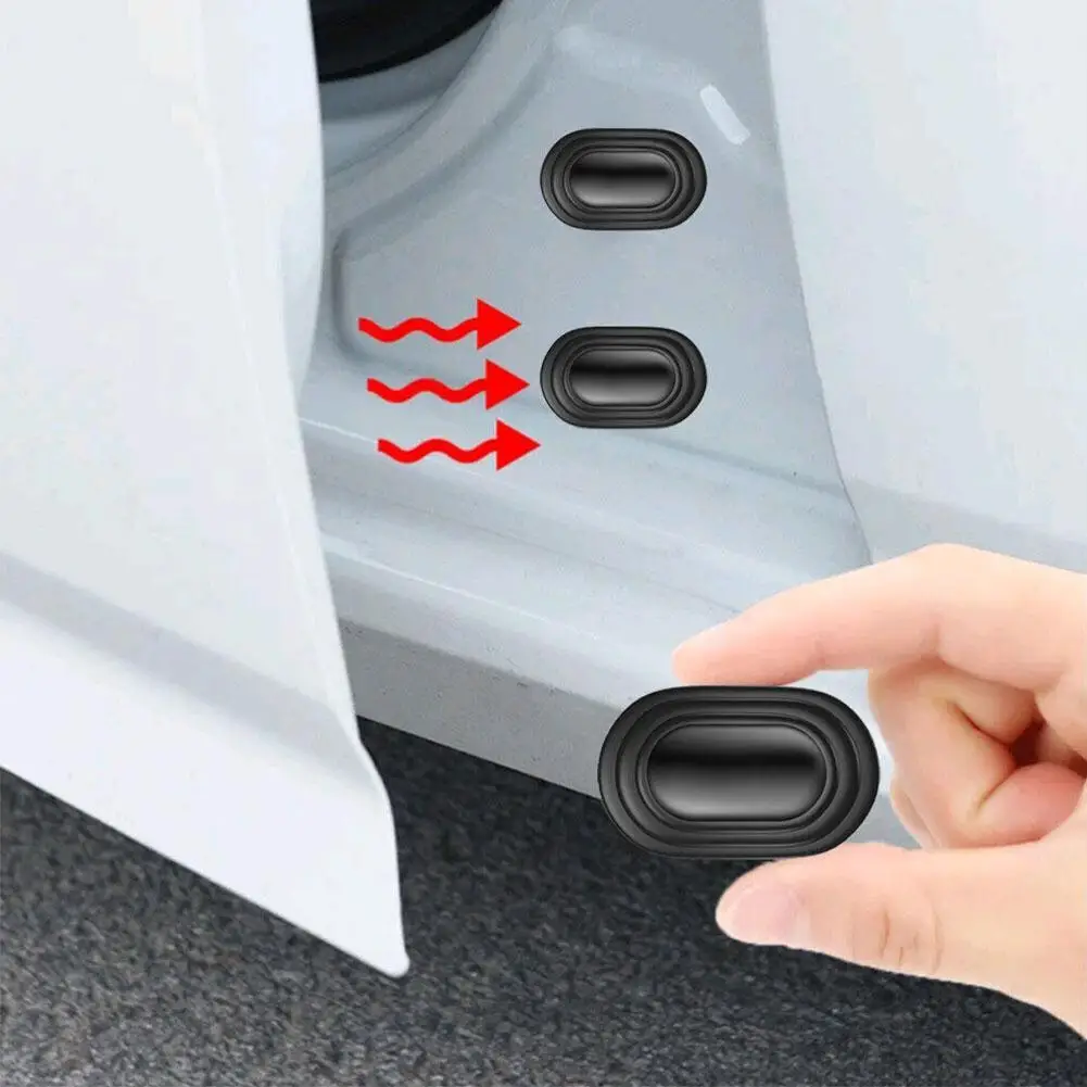 

Car Door Anti-Collision Silicone Pad Universal Anti-Noise Buffer Gasket Soundproof Crash Door Protector Sticker Buffer Gasket