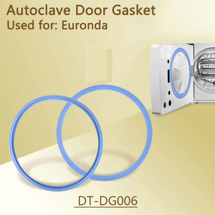 06 Euronda E9, E7, E6 series Autoclave door gasket sterlization door seal replacement o- ring Chamber accessories and tools