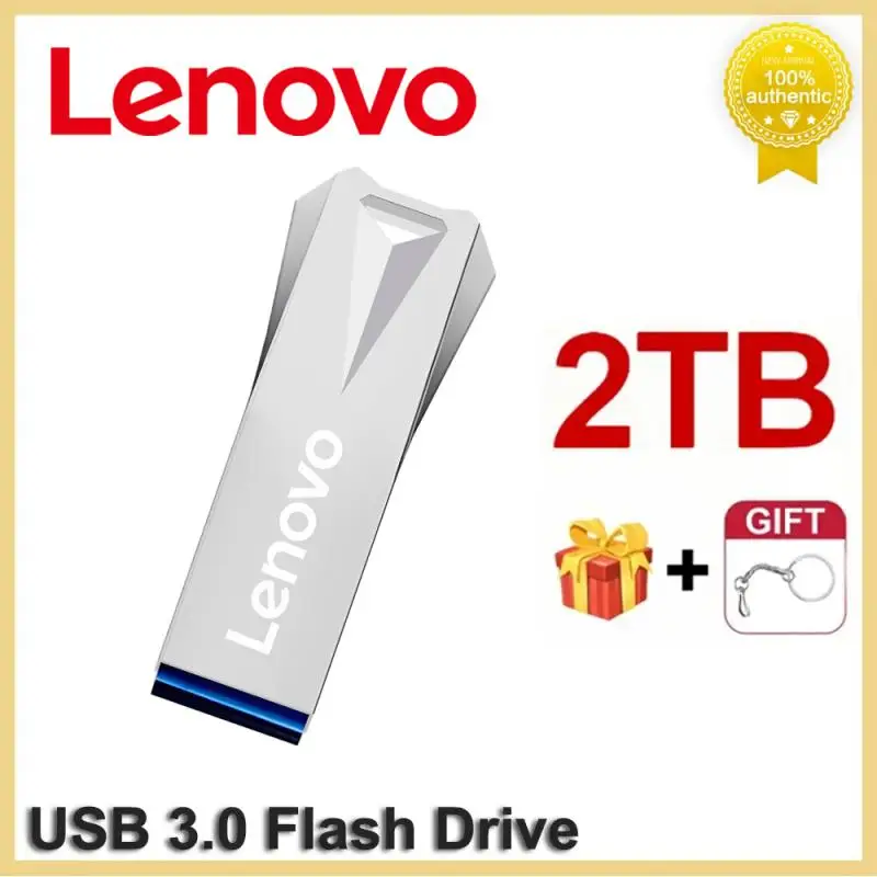 Lenovo Pen Drive 2Tb Usb 3.0 Flash Drive Pendrive Memory Stick Impermeabile Type-C Micro Usb Stick Per Videocamere Ps Vita