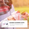 8 Pcs Glasses Cleaning Cloth Eyeglasses Wiping Phone Screen Wipes for Lens Jewellery Eyeglass Cleaning Cloth 2