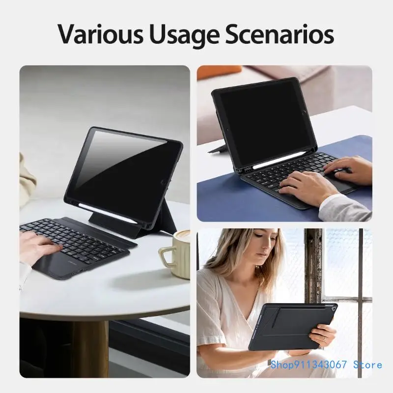 

Detachable Keyboards Trifolds Stand with Touch Pad for Air 4 5 11 Drop shipping