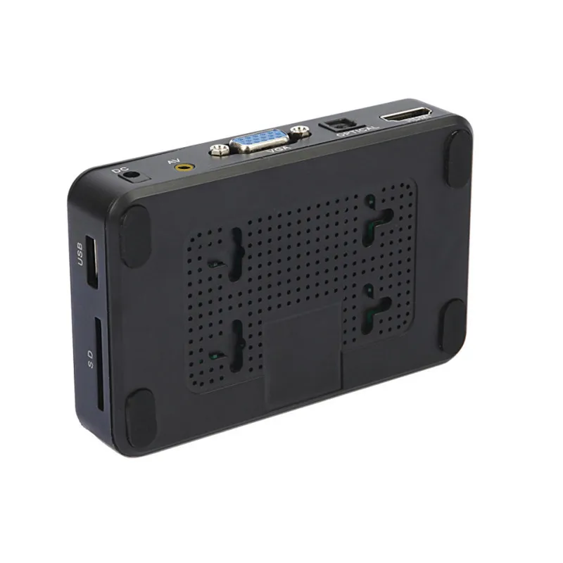 Mini HD Media Box 4K Player Support Splicing Screen TV Projector Monitor U Disk SD HDD Autoplay PPT Advertise AD Players