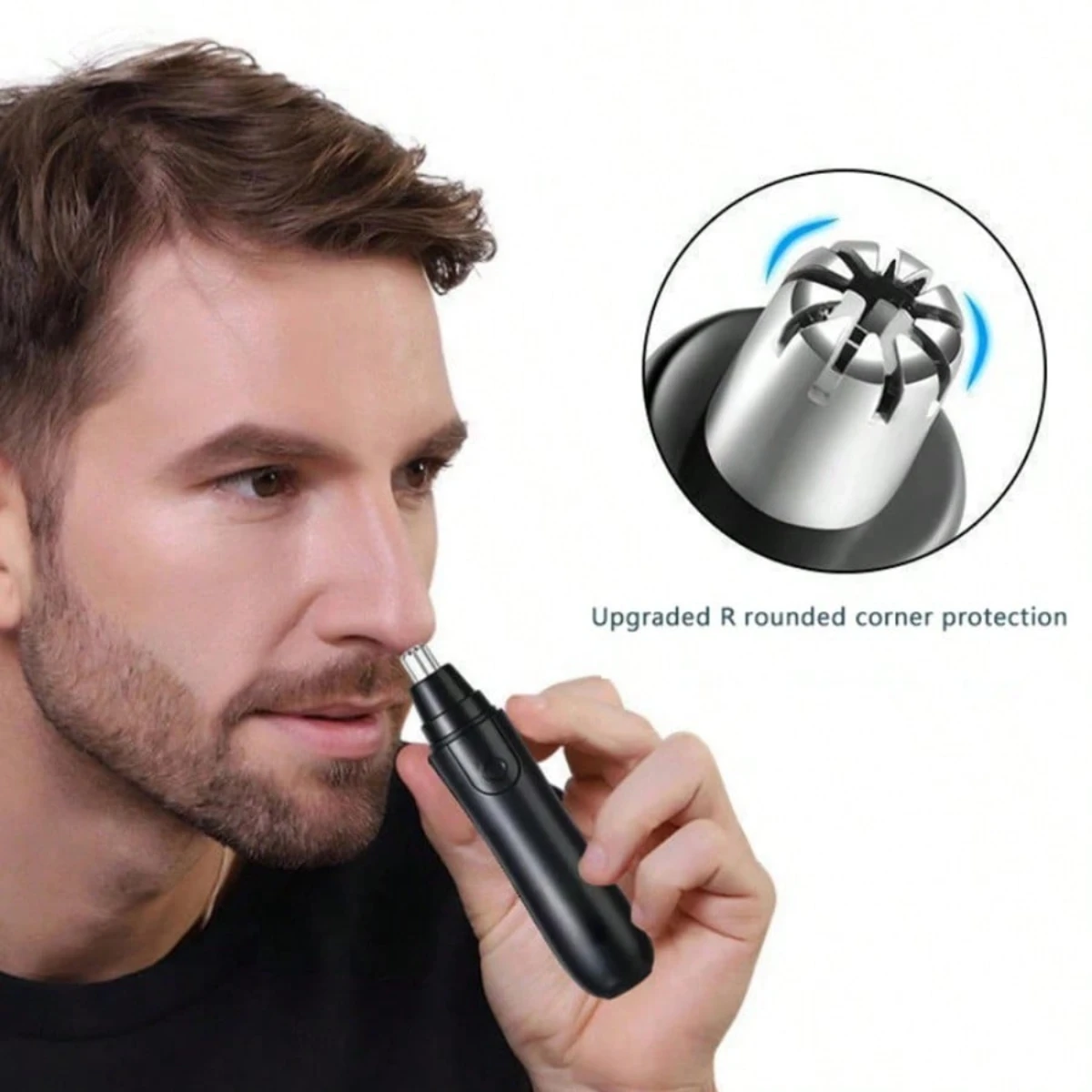 Portable Electric Nose Hair Trimmer Clipper Shaver