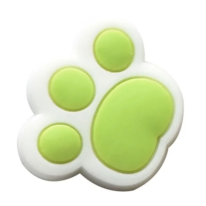 Einzelverkauf Tierpfoten PVC Schuhe Charms Hund Katze Cartoon Zubehör für Clogs Schuh Dekorationen Kind Kinder Geschenke – Detail 12