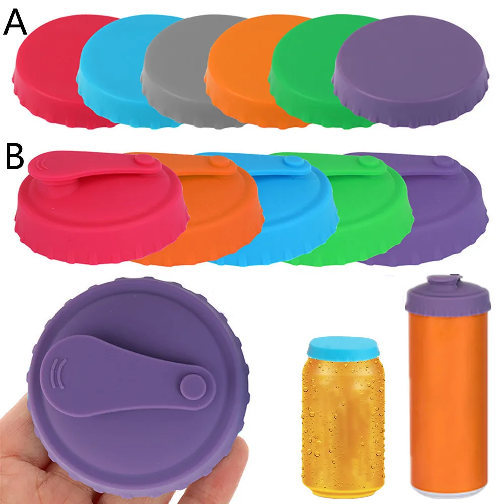 Couvercles Silicone Pour Canettes - Garde Tes Boissons Fraîches Et Propres