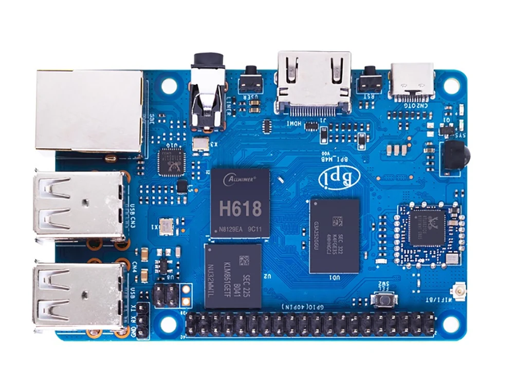 Banana Pi BPI-M4 Berry Allwinner H618 ARM Development board 2G LPDDR4 RAM 8G eMM