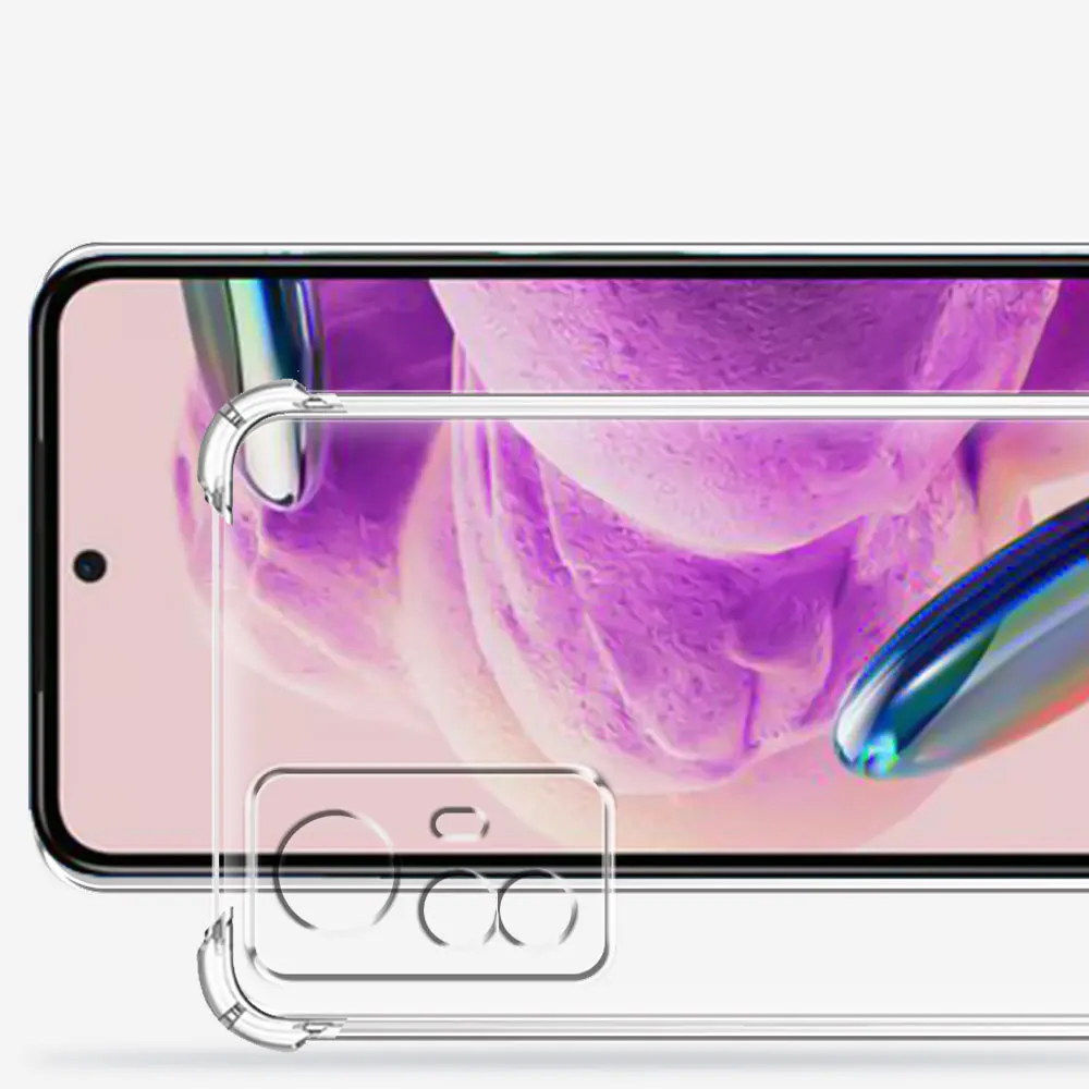 nulala Cover per Xiaomi 12S Ultra, Trasparente Custodia per
