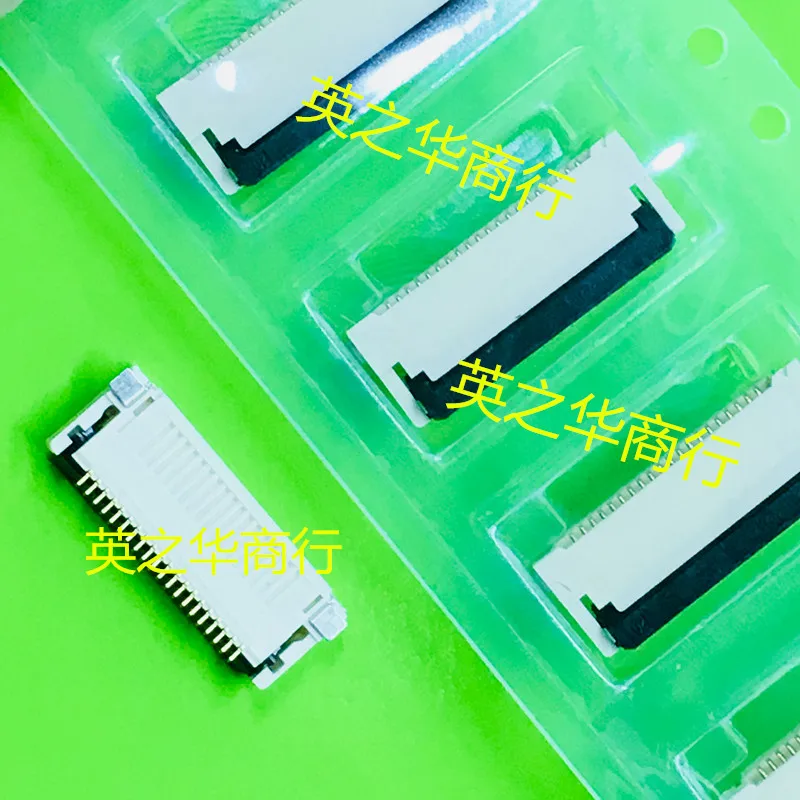 

30pcs original new FPC socket 0.5MM spacing 20P front press back flip cover up and down contact XF2M-2015-1A