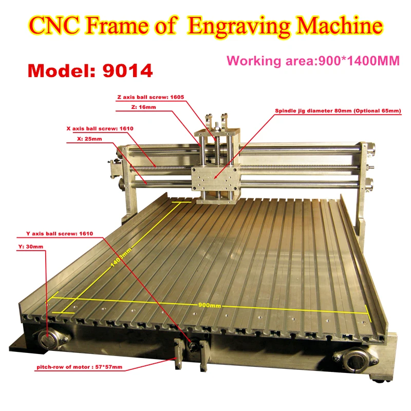 

CNC Frame 9014 Linear Guideway Rail 3axis Linear Rail Engraver For CNC Wood Metal Engraving Milling Machine Router Offline DSP