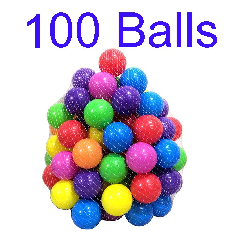 50 10pcsbaby Bolas Pit Bola para Crianças Oceano Bola Colorida Jogos de  Desporto Ao Ar Livre